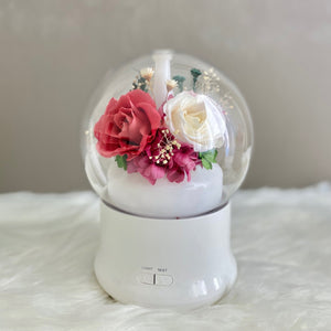 Aroma Humidifier with Light, Ruby Chiffon