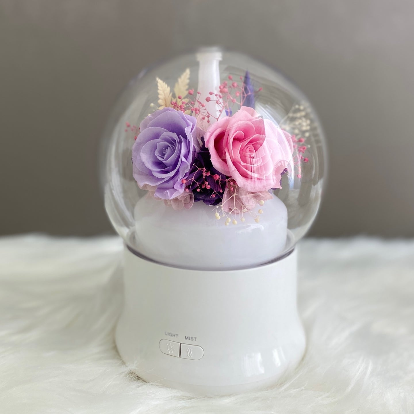 Aroma Humidifier with Light, Violet Lady