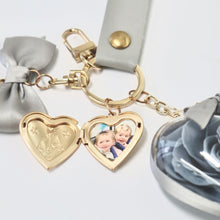 Load image into Gallery viewer, Eternal Rose Photo Keychain