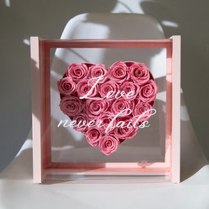 Medium Heart in Acrylic Box