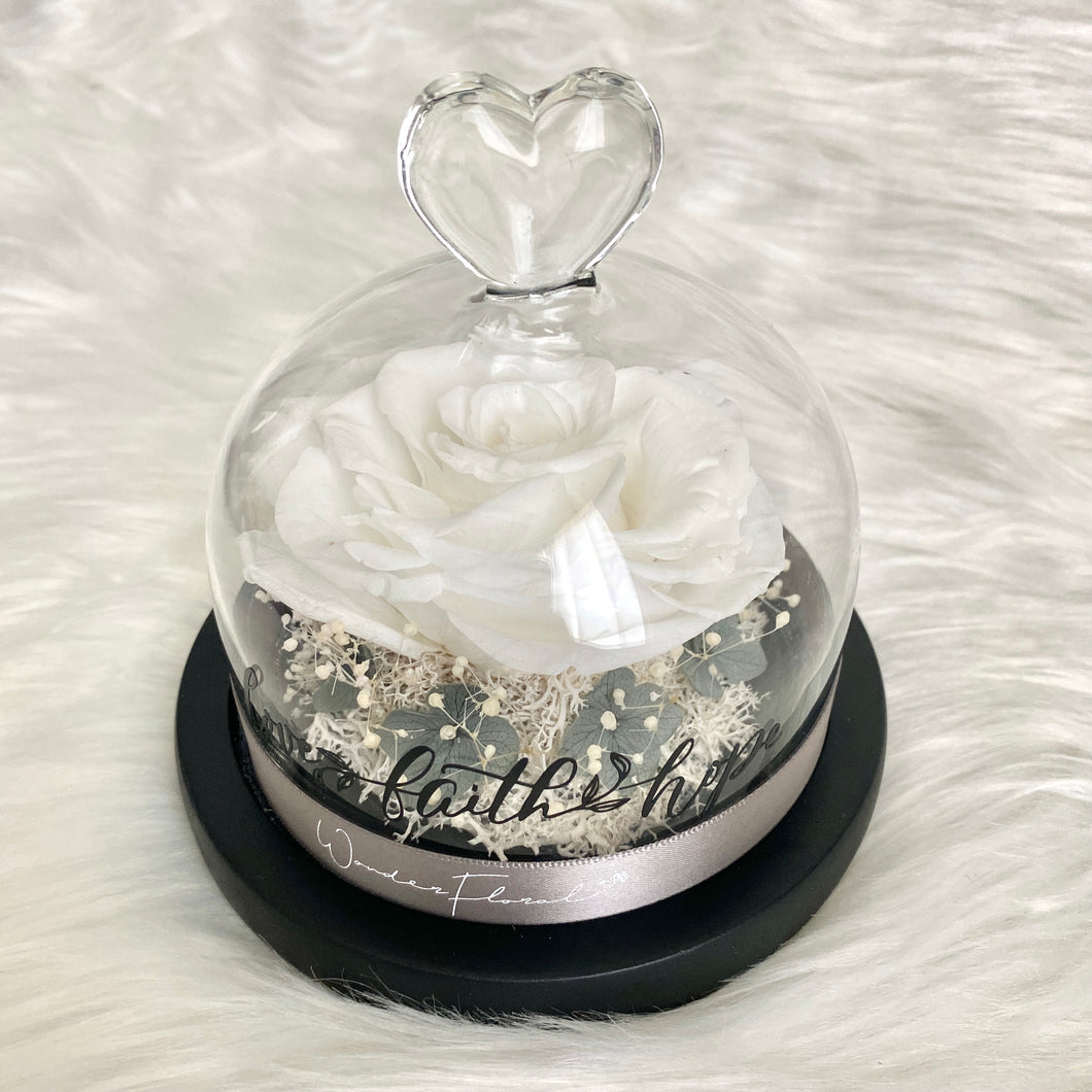 Little Eternal Rose, White