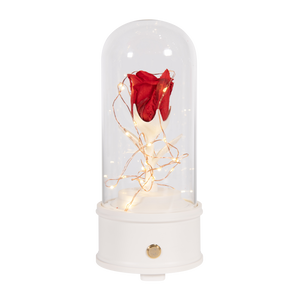 Enchanted Rose Bluetooth Speaker, Red Rose
