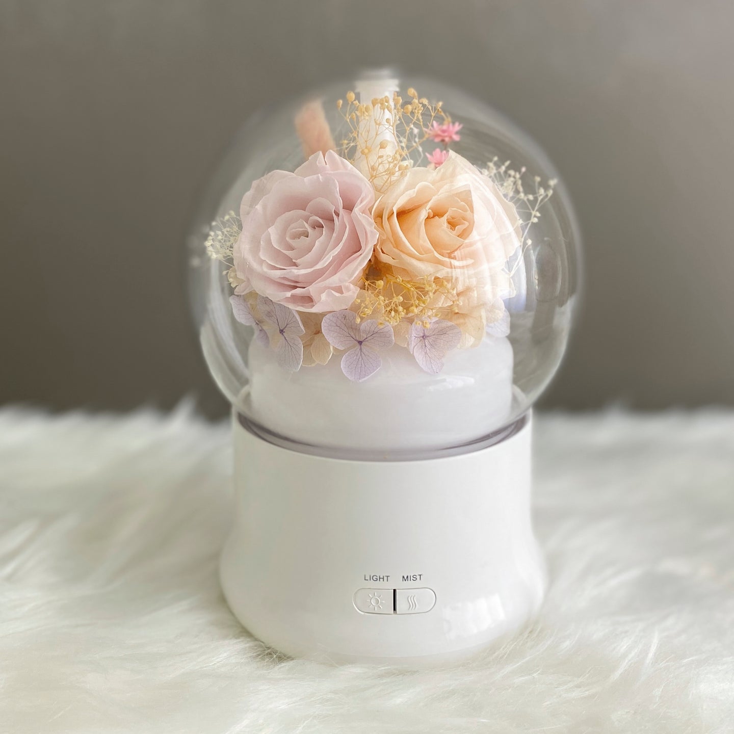 Aroma Humidifier with Light, Champagne